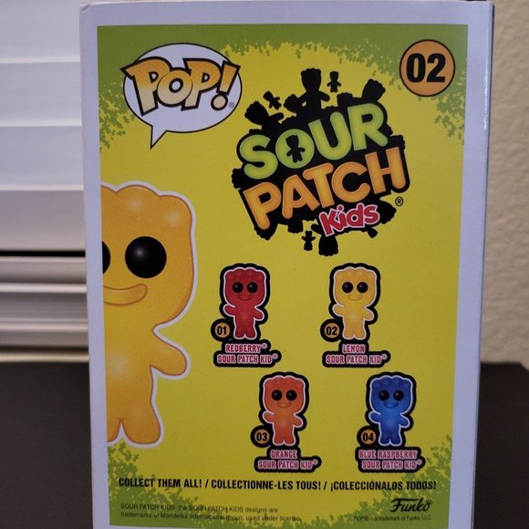 Sour Patch Lemon Sour Patch Kid Funko Pop - Picture 3 of 9